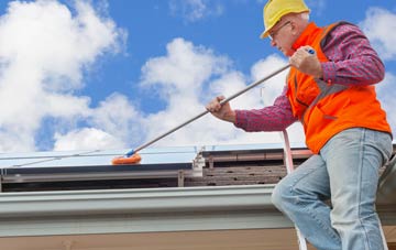 Knockan soft wash roof cleaning